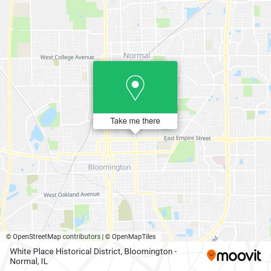 Mapa de White Place Historical District
