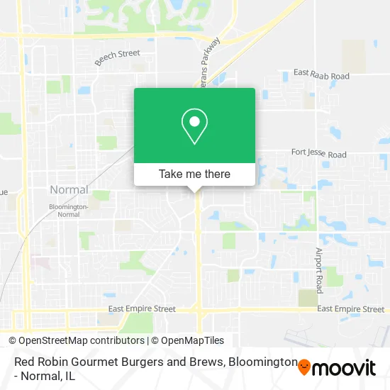 Mapa de Red Robin Gourmet Burgers and Brews