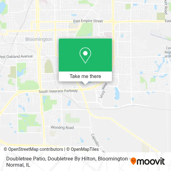 Doubletree Patio, Doubletree By Hilton map