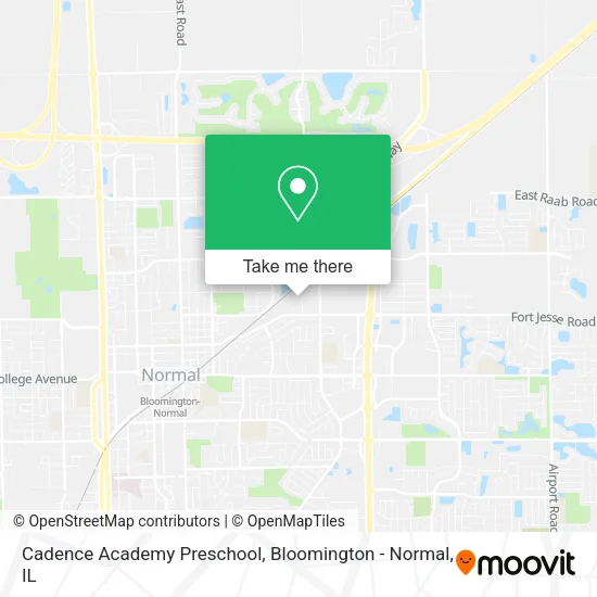 Cadence Academy Preschool map