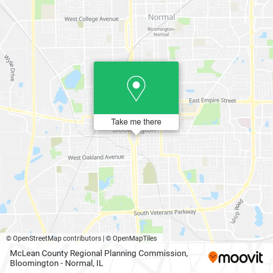 McLean County Regional Planning Commission map