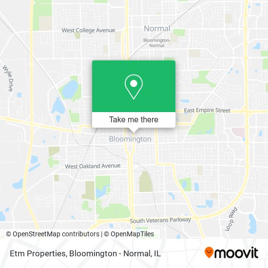 Mapa de Etm Properties