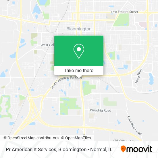 Pr American It Services map