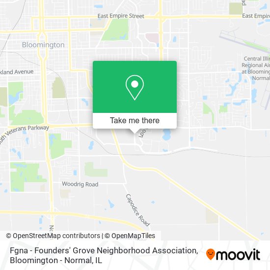 Fgna - Founders' Grove Neighborhood Association map