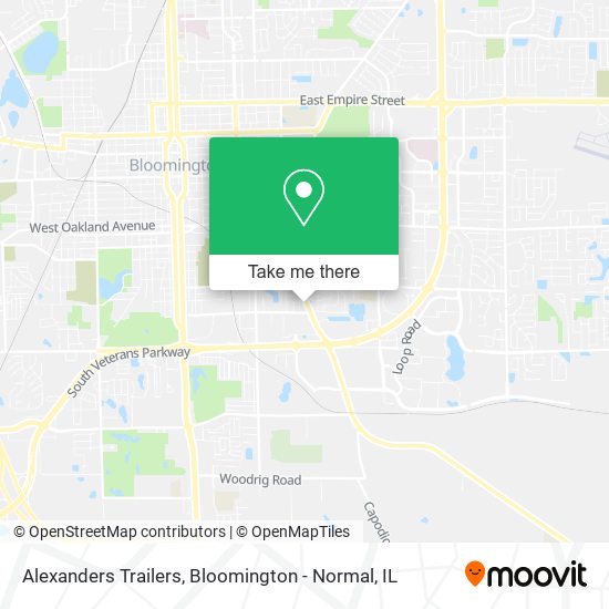 Mapa de Alexanders Trailers