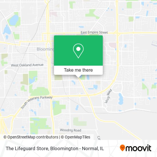 The Lifeguard Store map