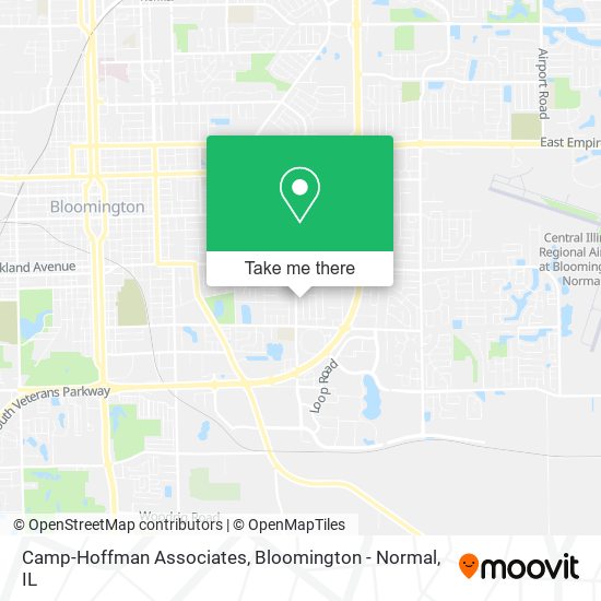 Camp-Hoffman Associates map