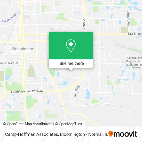 Camp-Hoffman Associates map