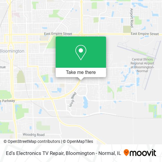Mapa de Ed's Electronics TV Repair