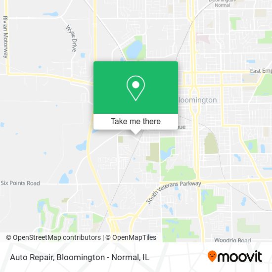 Mapa de Auto Repair