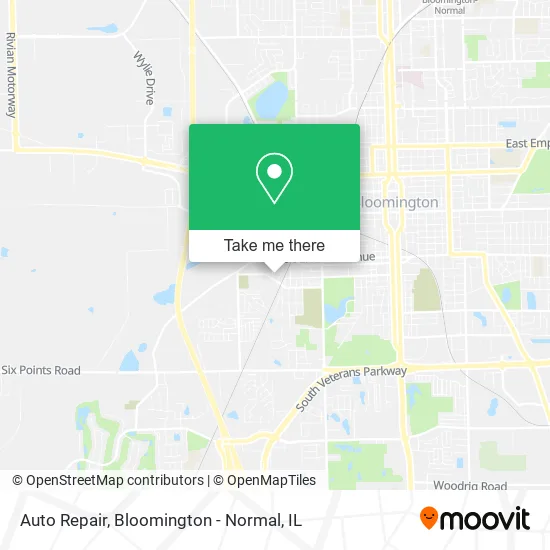Mapa de Auto Repair