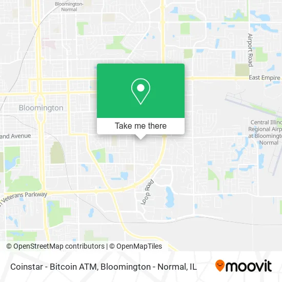 Coinstar - Bitcoin ATM map