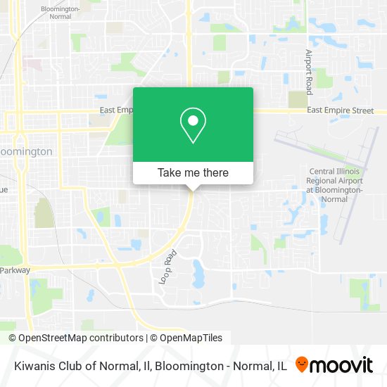 Mapa de Kiwanis Club of Normal, Il