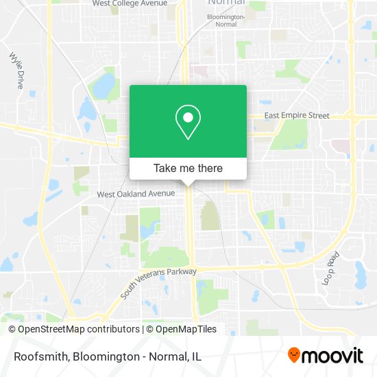 Roofsmith map