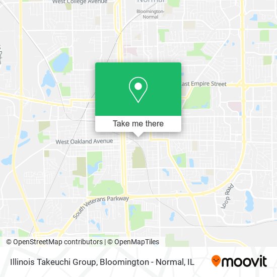 Illinois Takeuchi Group map