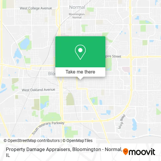 Property Damage Appraisers map