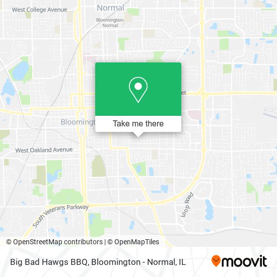 Mapa de Big Bad Hawgs BBQ