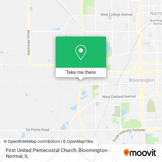 Mapa de First United Pentecostal Church