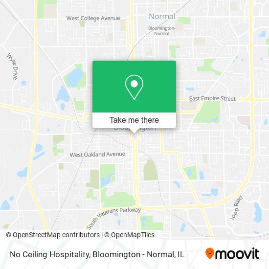 Mapa de No Ceiling Hospitality