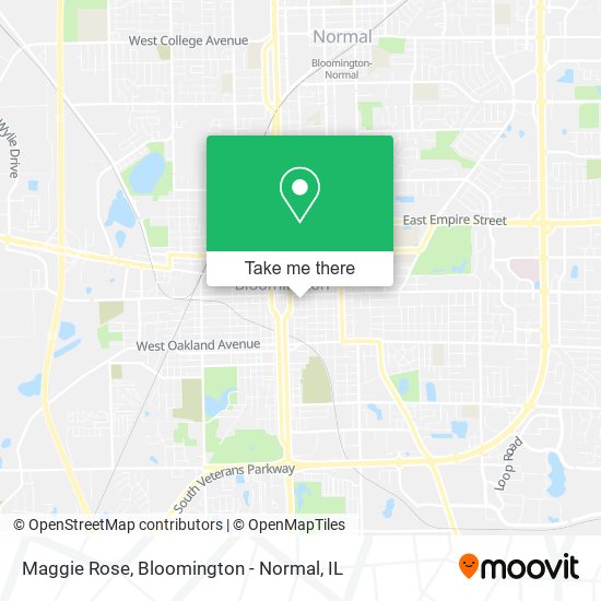 Maggie Rose map