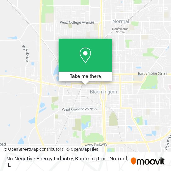 Mapa de No Negative Energy Industry