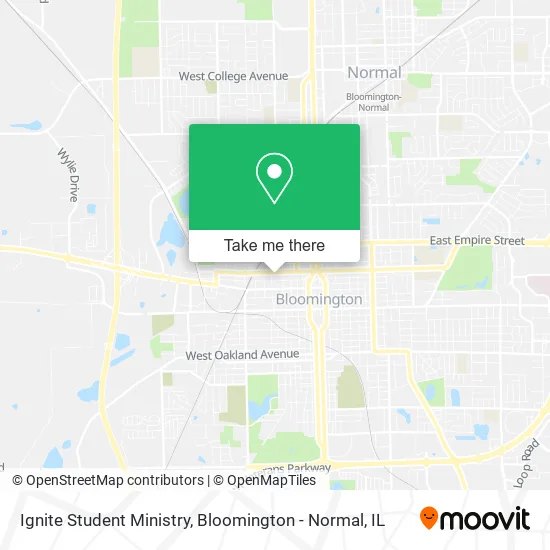 Mapa de Ignite Student Ministry