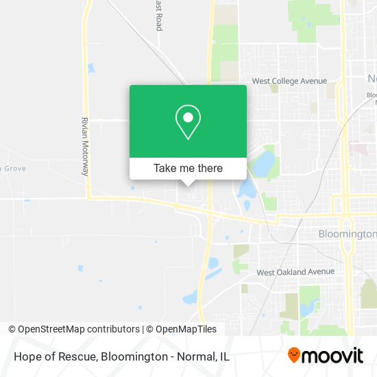 Hope of Rescue map