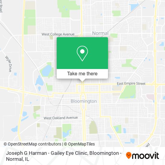 Joseph G Harman - Gailey Eye Clinic map