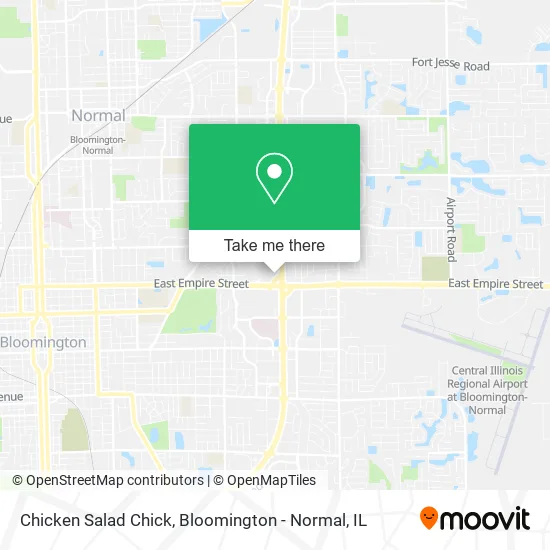 Chicken Salad Chick map