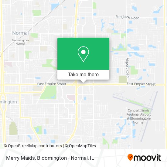 Merry Maids map