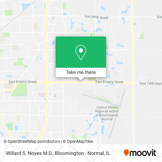 Mapa de Willard S. Noyes M.D.