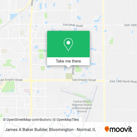 Mapa de James A Baker Builder