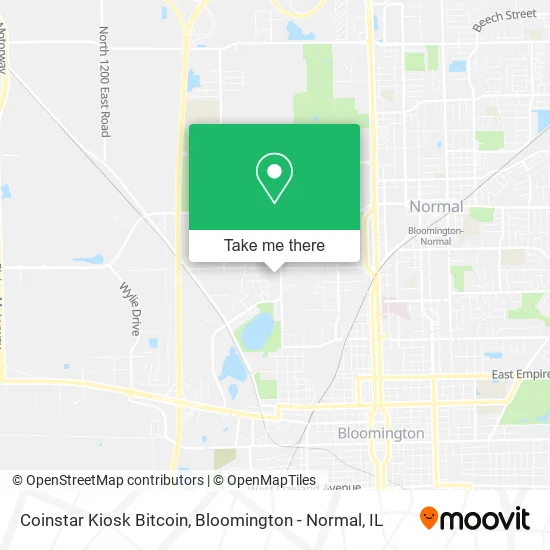 Coinstar Kiosk Bitcoin map