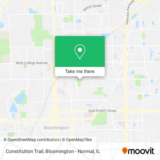 Mapa de Constitution Trail