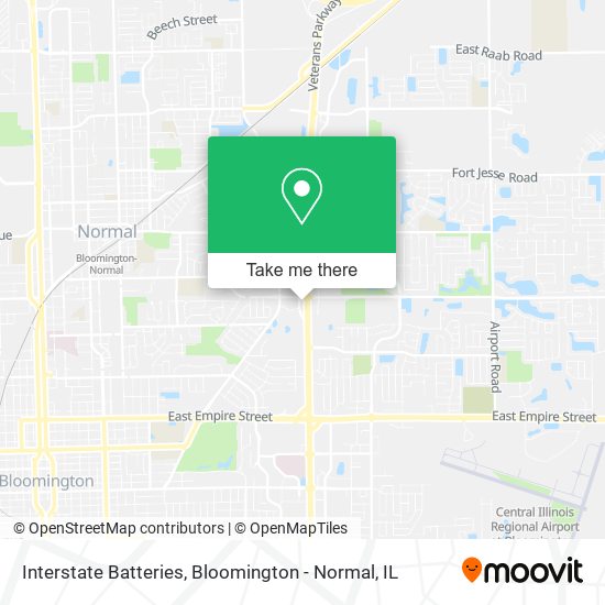 Mapa de Interstate Batteries
