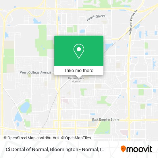 Mapa de Ci Dental of Normal