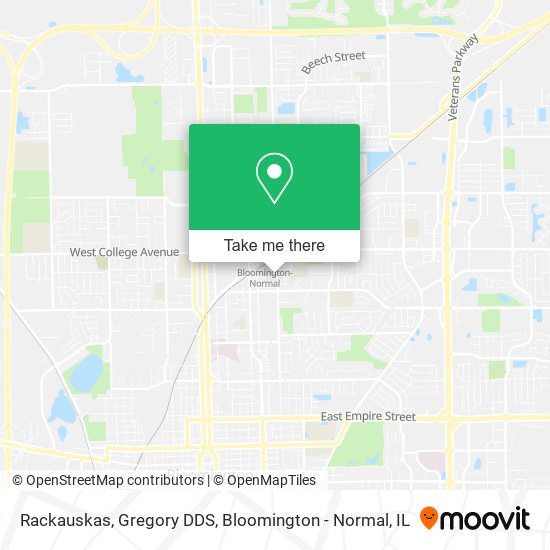 Rackauskas, Gregory DDS map