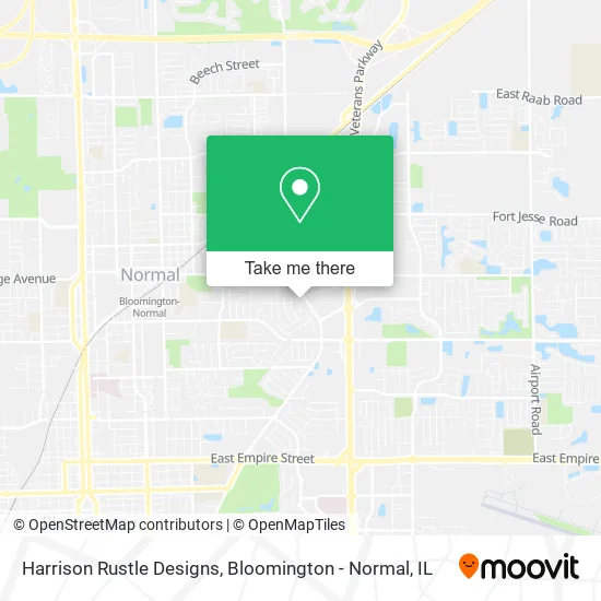 Harrison Rustle Designs map