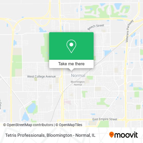 Tetris Professionals map
