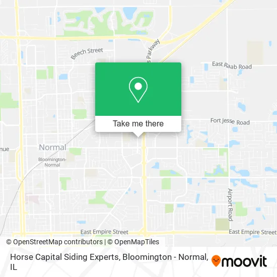 Horse Capital Siding Experts map
