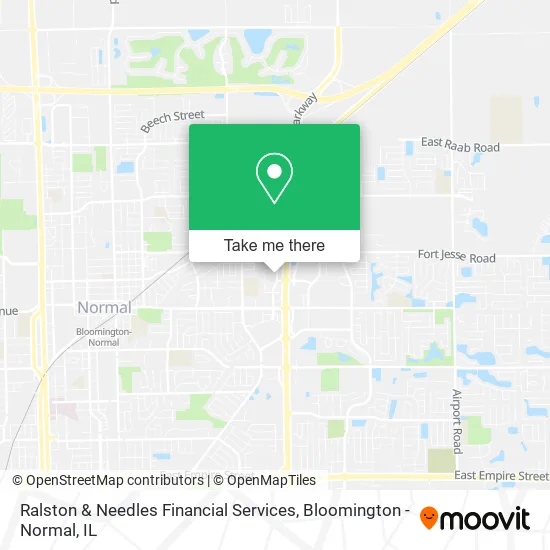 Ralston & Needles Financial Services map