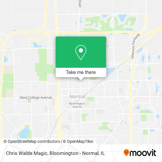 Chris Walde Magic map