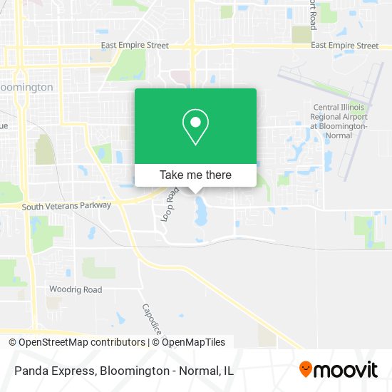 Panda Express map