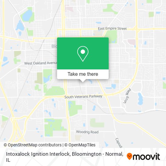 Intoxalock Ignition Interlock map