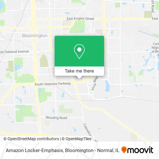 Amazon Locker-Emphasis map