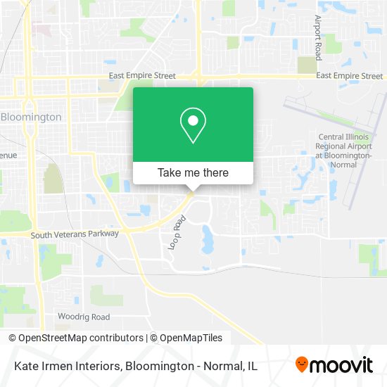 Kate Irmen Interiors map