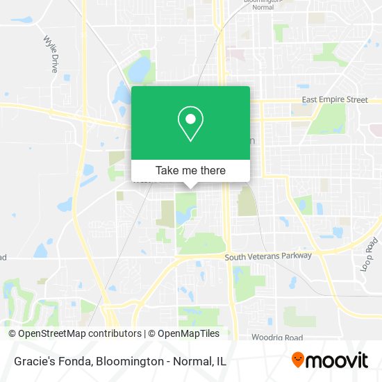 Gracie's Fonda map