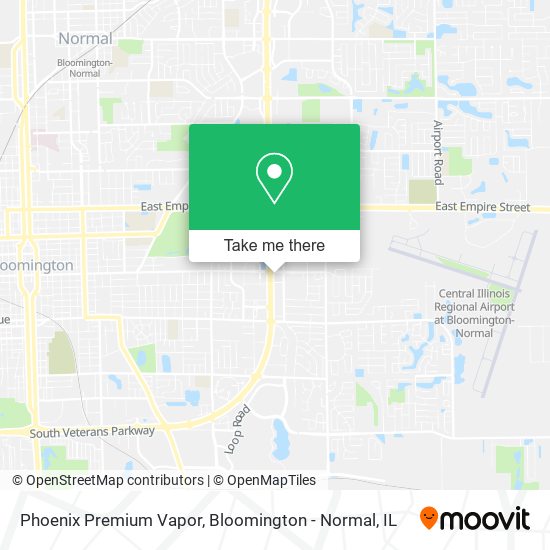 Phoenix Premium Vapor map