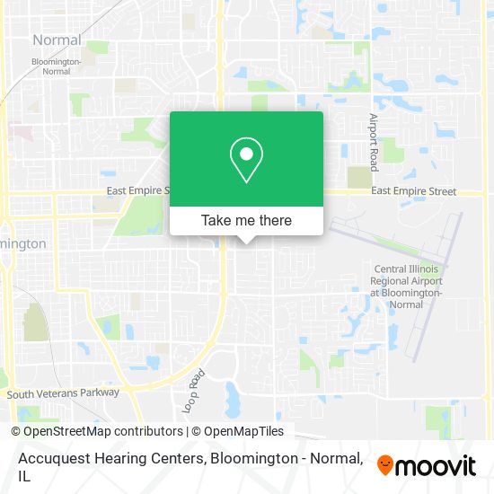 Mapa de Accuquest Hearing Centers