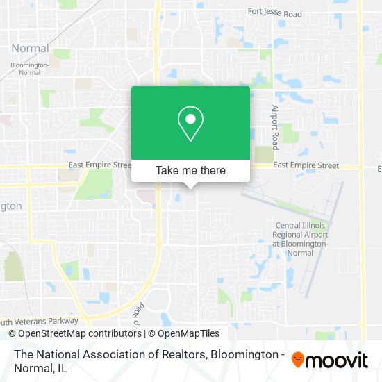 The National Association of Realtors map